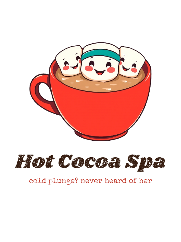 Hot Cocoa Spa Sweatshirt design artwork
