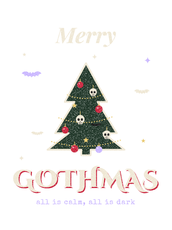 Merry Gothmas Hoodie design artwork