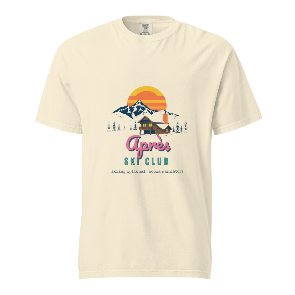 Après Ski Club Tee, Ivory