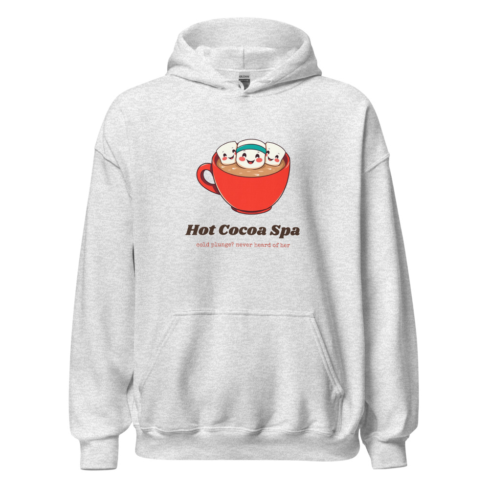 Hot Cocoa Spa Hoodie in Ash