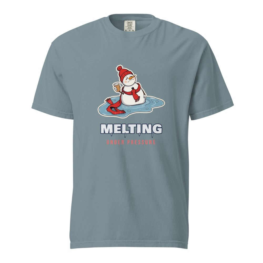 Melting Under Pressure Tee in Ice Blue