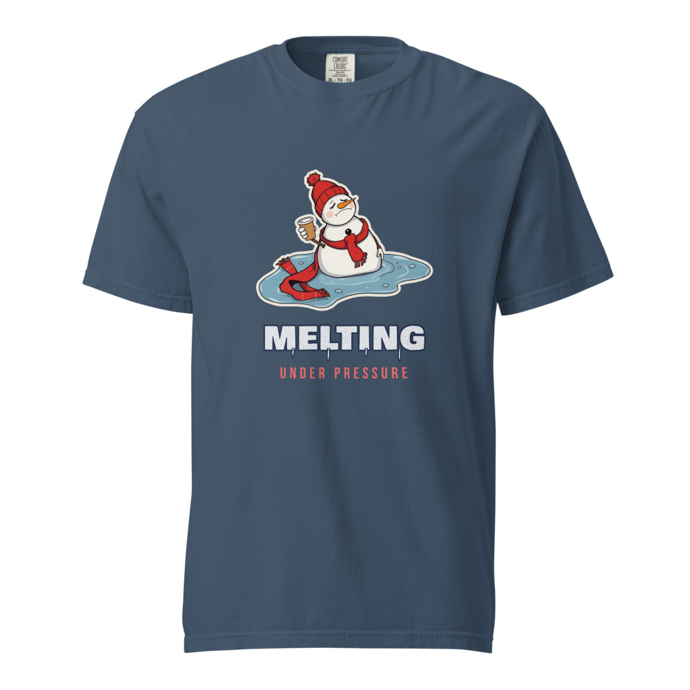 Melting Under Pressure Tee in Midnight