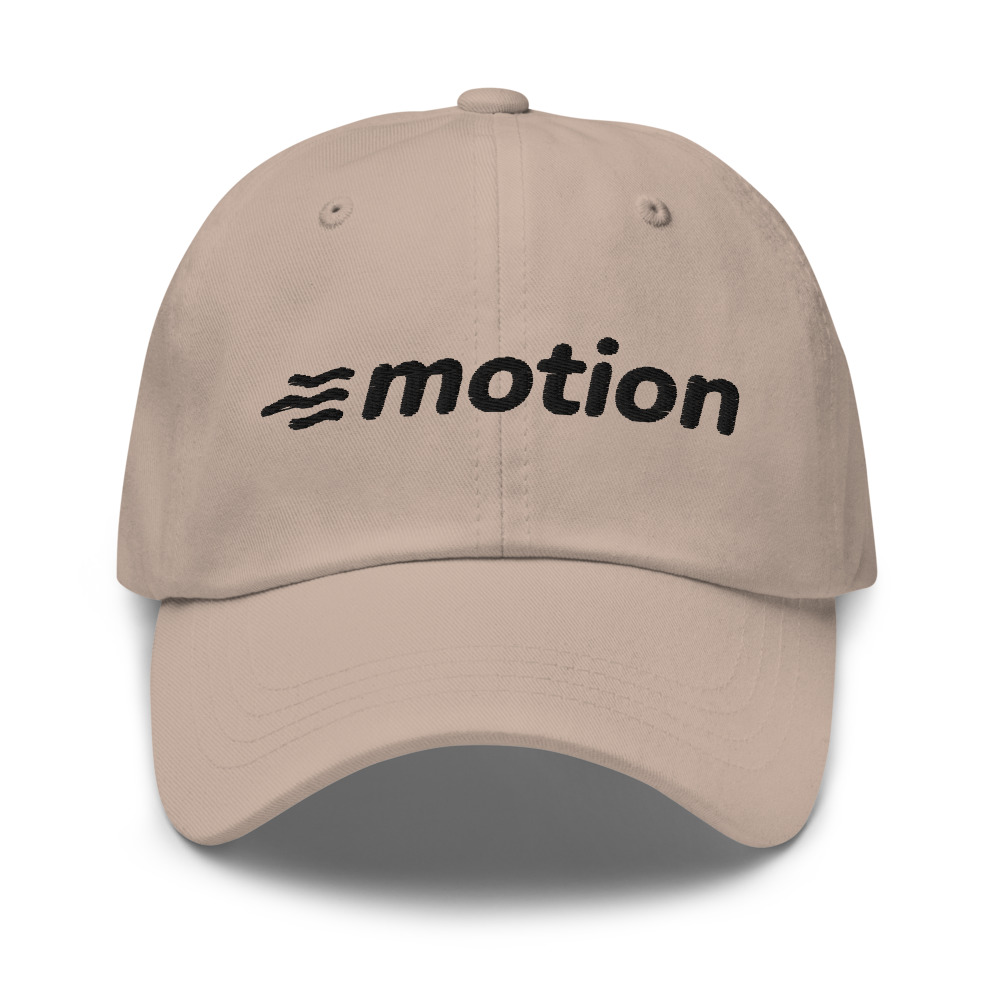 Motion Dad Hat, Stone