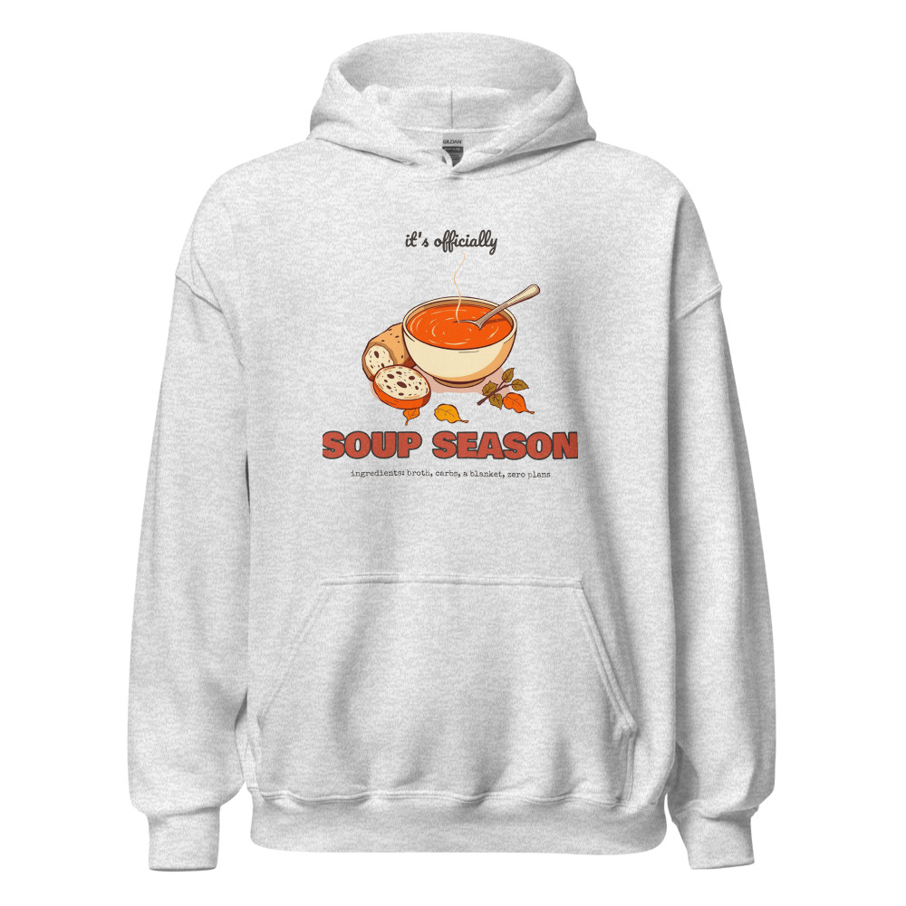 Soup Season Hoodie in Ash