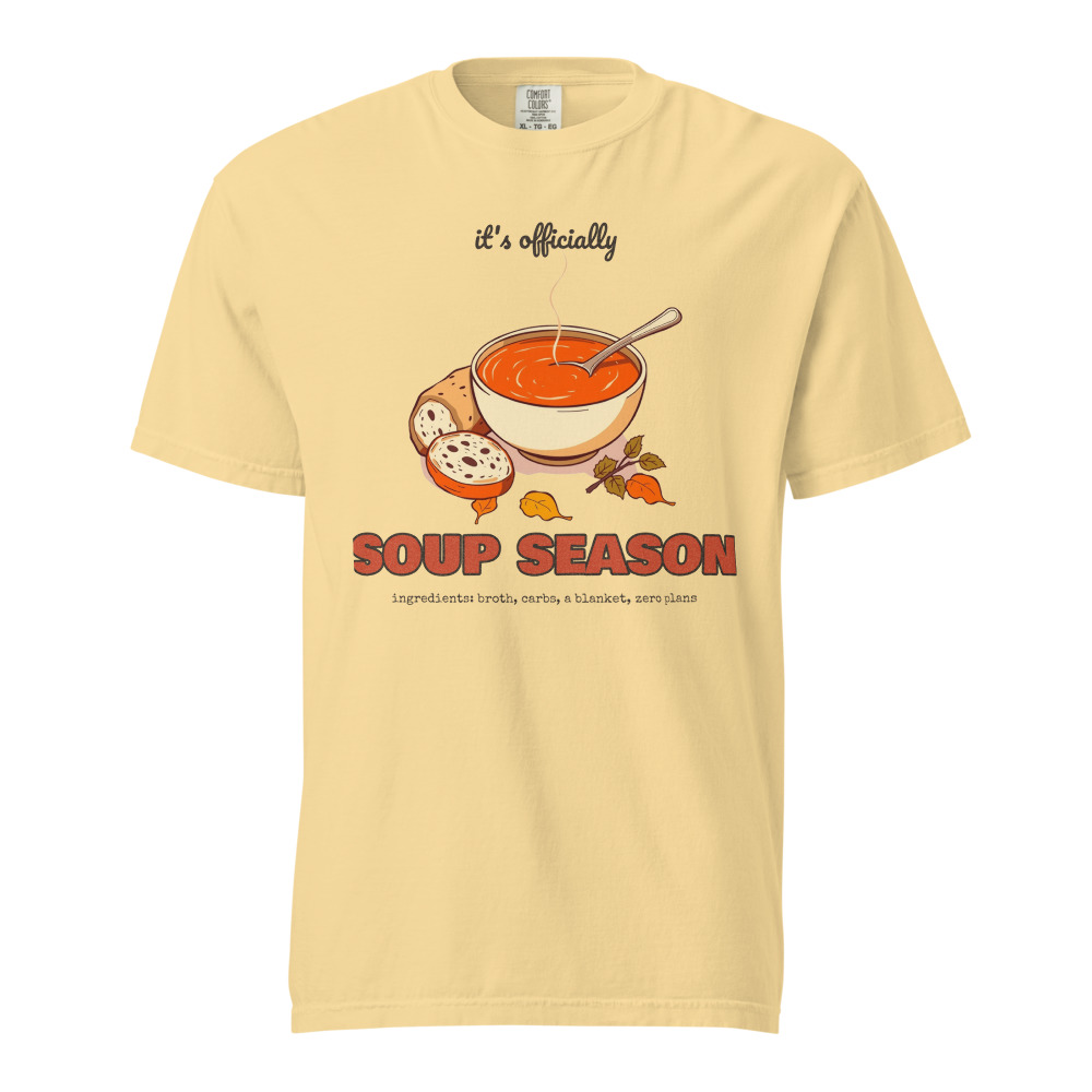 Soup Season Tee in Butter