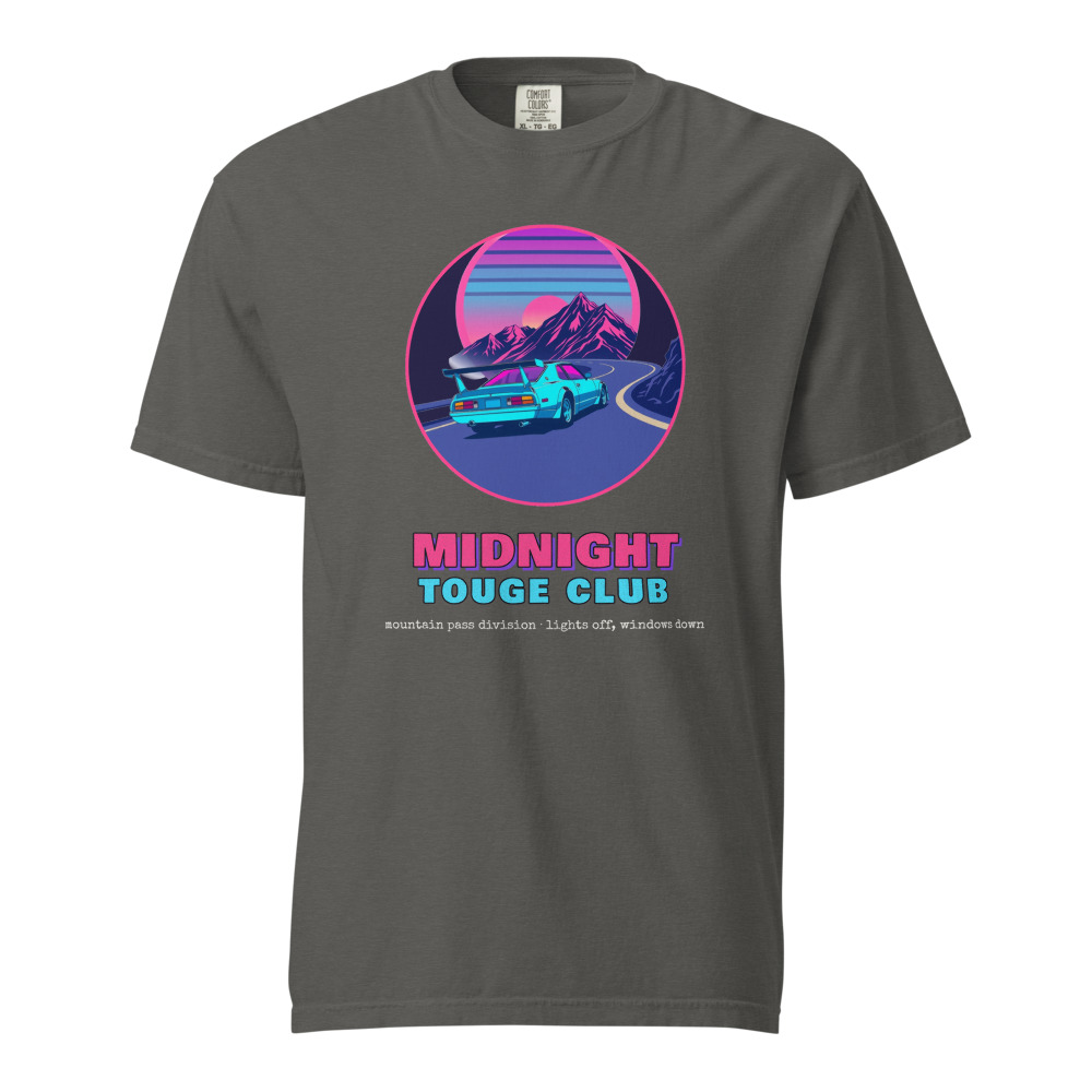 Midnight Touge Club Tee in Pepper