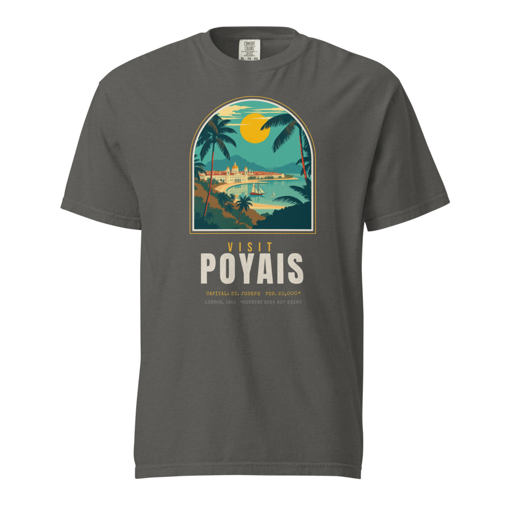Visit Poyais Tee in Pepper