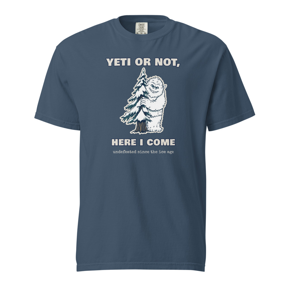 Yeti or Not Tee in Midnight